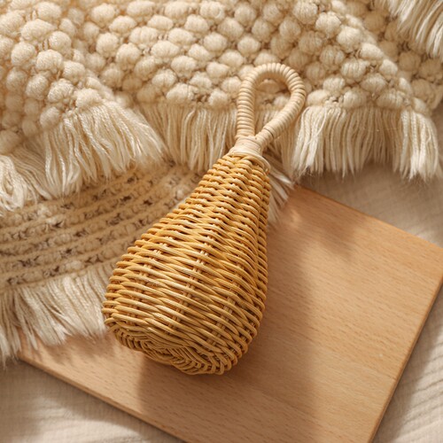 Handmade Rattan Rattles Educational Toys for Kids Crib Mobil