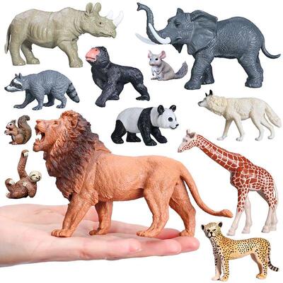 Wild Animal Zoo Tiger Kangaroo Elephant Snake Bear Deer Koal