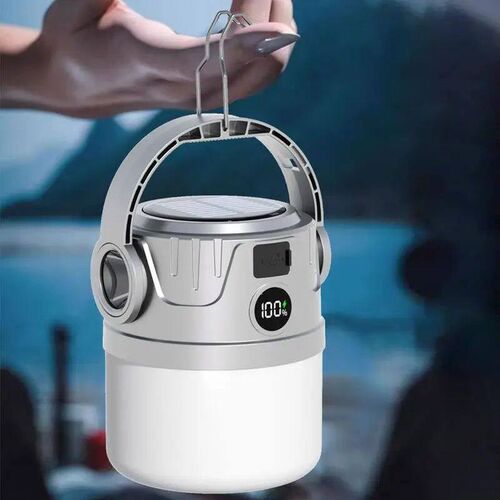 Camping Solar Lights Outdoor Tent Light Foldable Picnic Lant