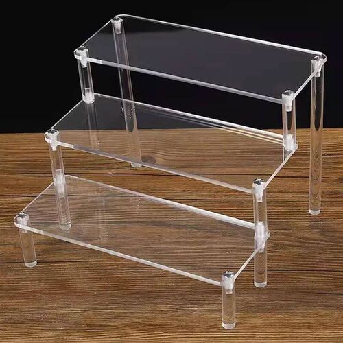 Acrylic Display Stand Transparent Cupcake Display Riser Rack