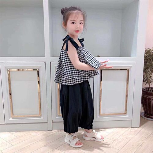 Summer Girls Suit Baby Stylish Childrens Personalized tend