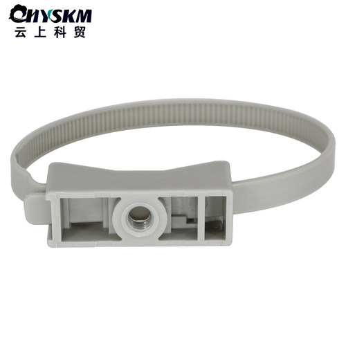 固定锁式扎带空调管保温管线缆管塑料尼龙扎带捆绑约束加厚卡扣