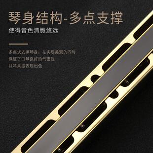 国光口琴24孔复音C调初学者学生儿童男女自学入门口风琴乐器