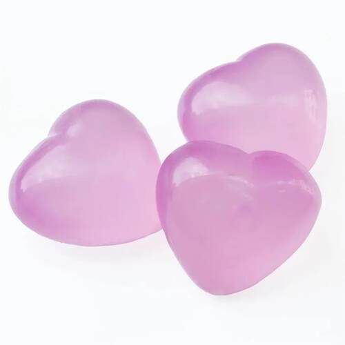 Color Heart Squeeze Toy Anti-stress Vent Ball Slow Rebound R