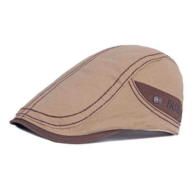 LDSLYJR 2021 Cotton Spring Summer letter Newsboy Caps Flat P