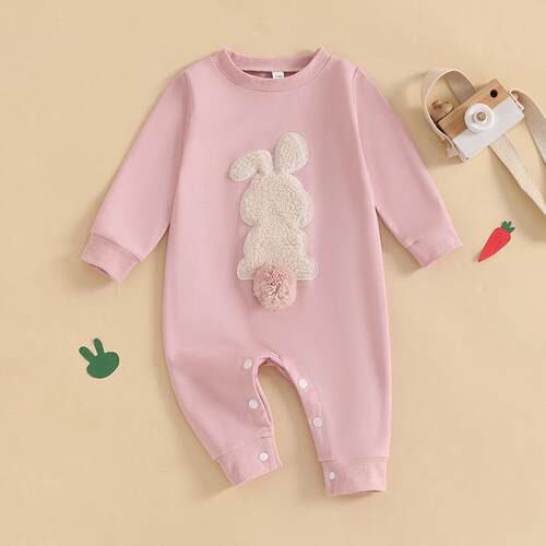 Spring Baby Jumpsuit Easter Childrens Clothes Western Style