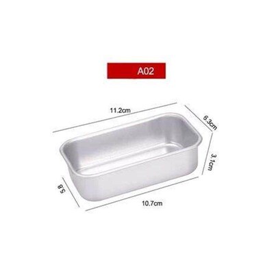 Bakeware Loaf Pan Aluminum Snow Toast Box Bread Mold Cake