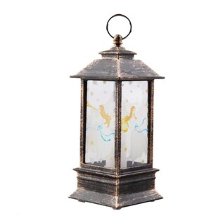 Candlestick Night Light Christmas The Lamp For Eld Wind