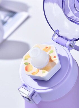 650ML Scent Flavored Water Bottle Leak-Proof with 7 Flavor P