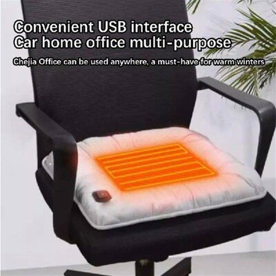 Heated Seat Cushion For Car 3 Gears Graphene Heating