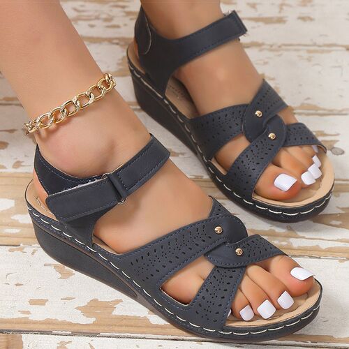 Women Sandals 2023 New Heels Sandals Wedge Heeled Sandals Su