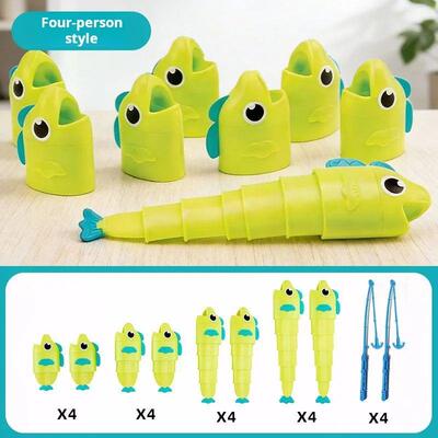 Fishing Battle Game Extendable Table Toy For Kids Children F