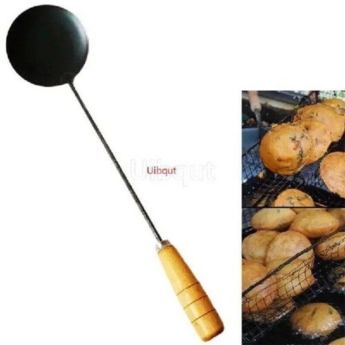 Deep fried oyster cake spoon tool Oil cake spoon Scallion