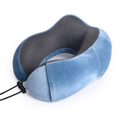 U Shaped Memory Foam Neck Pillows Soft Travel Pillow Massage