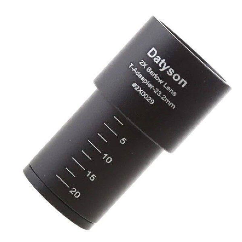 Microscope 2X Barlow Lens for 23.2mm Mount Port Biological
