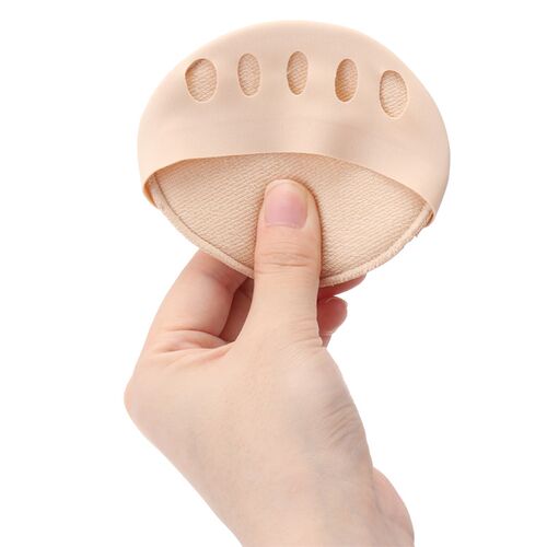 1 Pair Five Toes Forefoot Pads for Women High Heels Half Ins