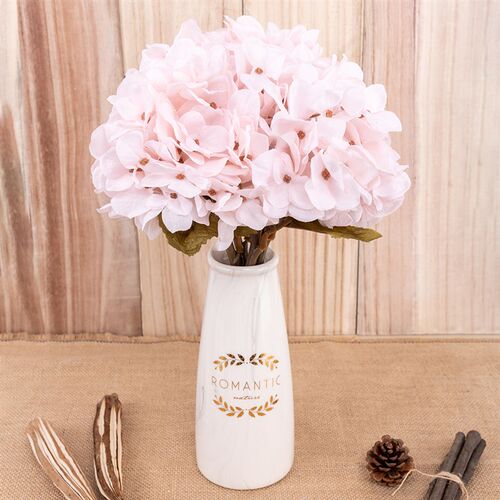 artificial flowers hydrangea branch home wedding decor autum