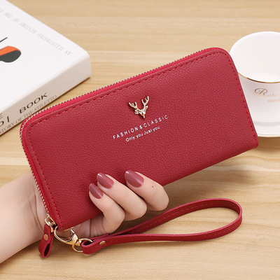 New Fashion Womens Clutch Portefeuille Wallet Large Capacit