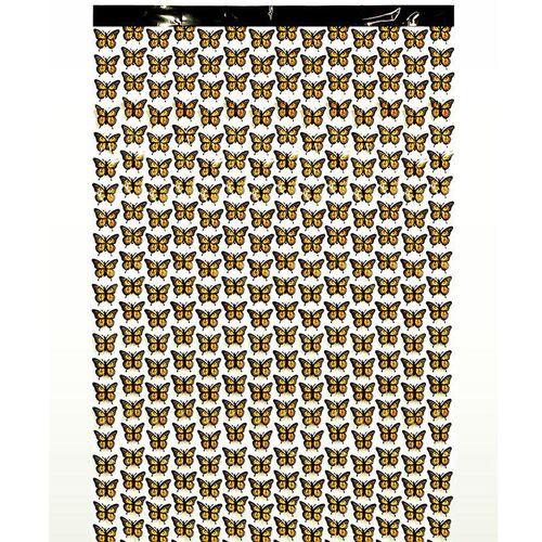 12M Butterfly Aluminum Film Rain Curtain Wedding Birthday Pa