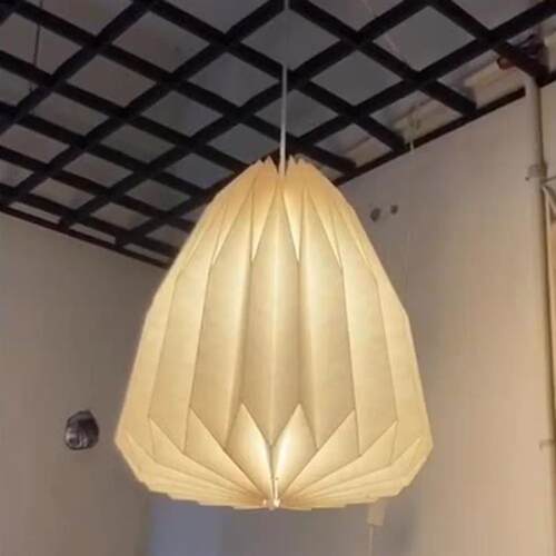 1PC Origami Ceiling Lamp Shade Creative Safe Hanging Lamp ve