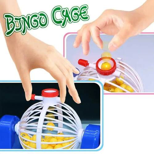 Family Party Game Table Toy Simulation Bingo Lottery Machine