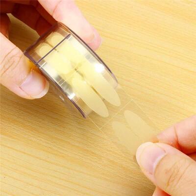 600pcs Eye Lift Strips Double Eyelid Tape Clear Gray Eyelid