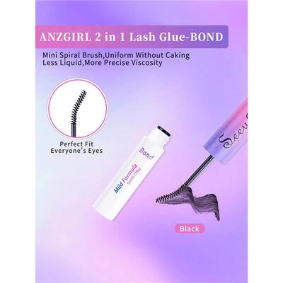 Eyelash Glue and Seal for Eyelash Clusters Strong Fixed