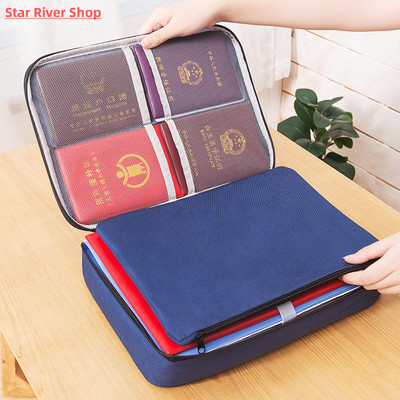 Large Capacity Waterproof Document Bags Multifunctional Home