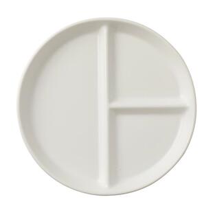 Ceramic Japanese dividing plate Childrens breakfast plate