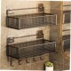 bathroom storage wall finishing rack toiletries shelf