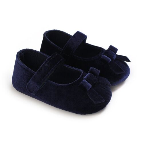 Baywell Spring Summer Newborn Toddler Shoes Velvet Bow Princ