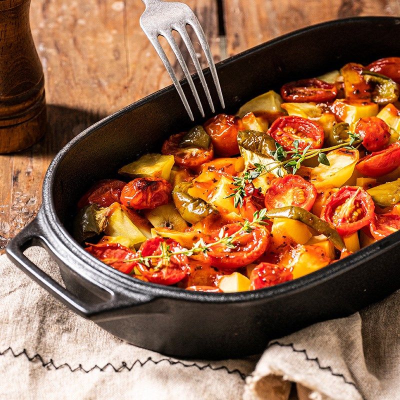 烤箱专用盘耳陶瓷烤盘芝士焗饭盘创意方形商用烤碗微波炉烘焙盘