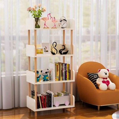 Simple Children's Bookshelf Magazine Picture Book Ra