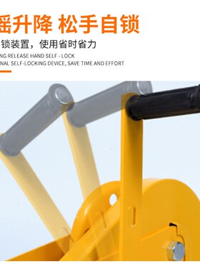 手摇绞钢丝绳手动2绞盘100192双向自锁刹车盘式厂家磅直销手摇绞