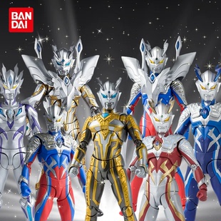 万代非SHF终极闪耀赛罗究极奥特曼玩具手办亚刻新年礼物关节可动