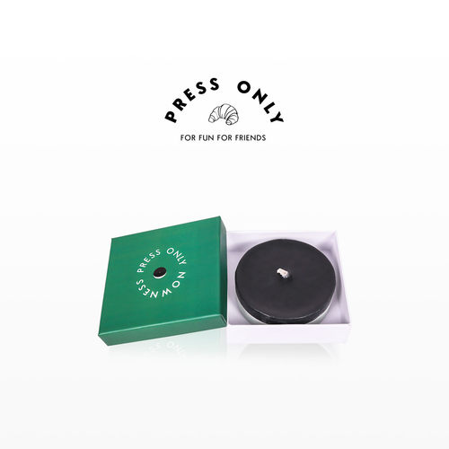 PRESS ONLY x NOWNESS 披萨盒香薰蜡烛礼盒Savis限量黑色蜡烛礼物