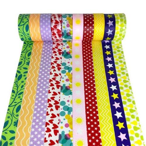 10 Rolls Decorative Tape Gift Wrapping Diary Sticker DIY