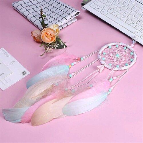 Fengling Handmade Gift Chasing Dream Iron Ring Feather