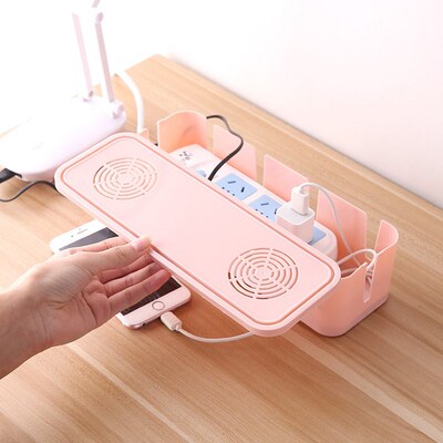 Latest Cable Storage Box Socket Tidy Organizer Wire Manageme