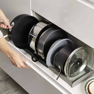 Kitchen Accessories Pot Rack Pot Pan Kitchen Organizer For S
