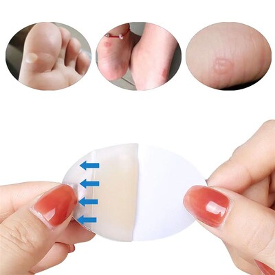10/20pcs Hydrocolloid Pads Dressing Heel Tape Anti-Wear Ban