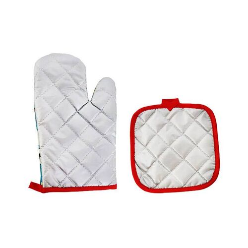 Christmas Microwave Glove Potholder Kitchen Anti-Hot Gloves
