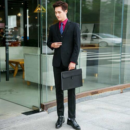Mens Trousers Business Dress Black Spring New Business Busi