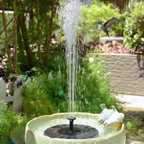 Mini Solar Water Fountain Pool Pond Waterfall Fountain Garde