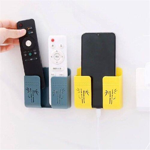 Wall-mounted Remote Control Holder for Creative Punch-free