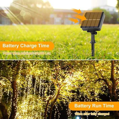7M/12M/22M/32M Solar Light Outdoor Garden Fairy String Light
