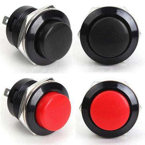 hot sale 5pcs/lot new push button switch 3a 250v off-(on) 1