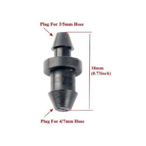 300pcs Multifuction Hose End Connectors 4/7mm 3/5mm Garden