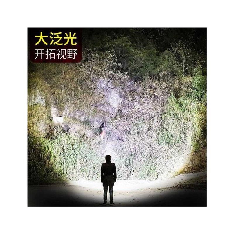 电动车大灯免接线外置前灯自行车强光夜骑led大灯充电改防水装备图片