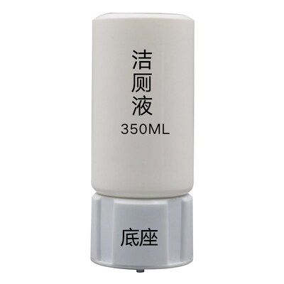 Automatic toilet cleaner cleaning liquid liquid spirit blue